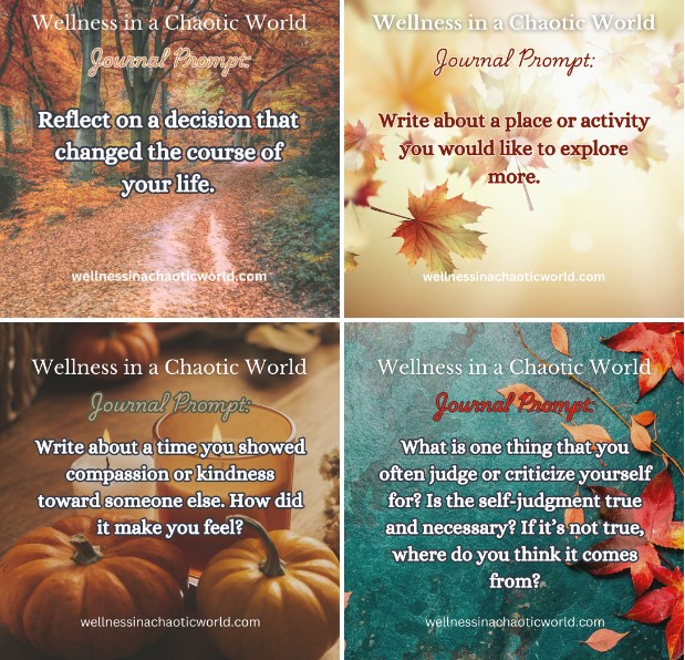 Embracing Autumn with Daily Journal Prompts