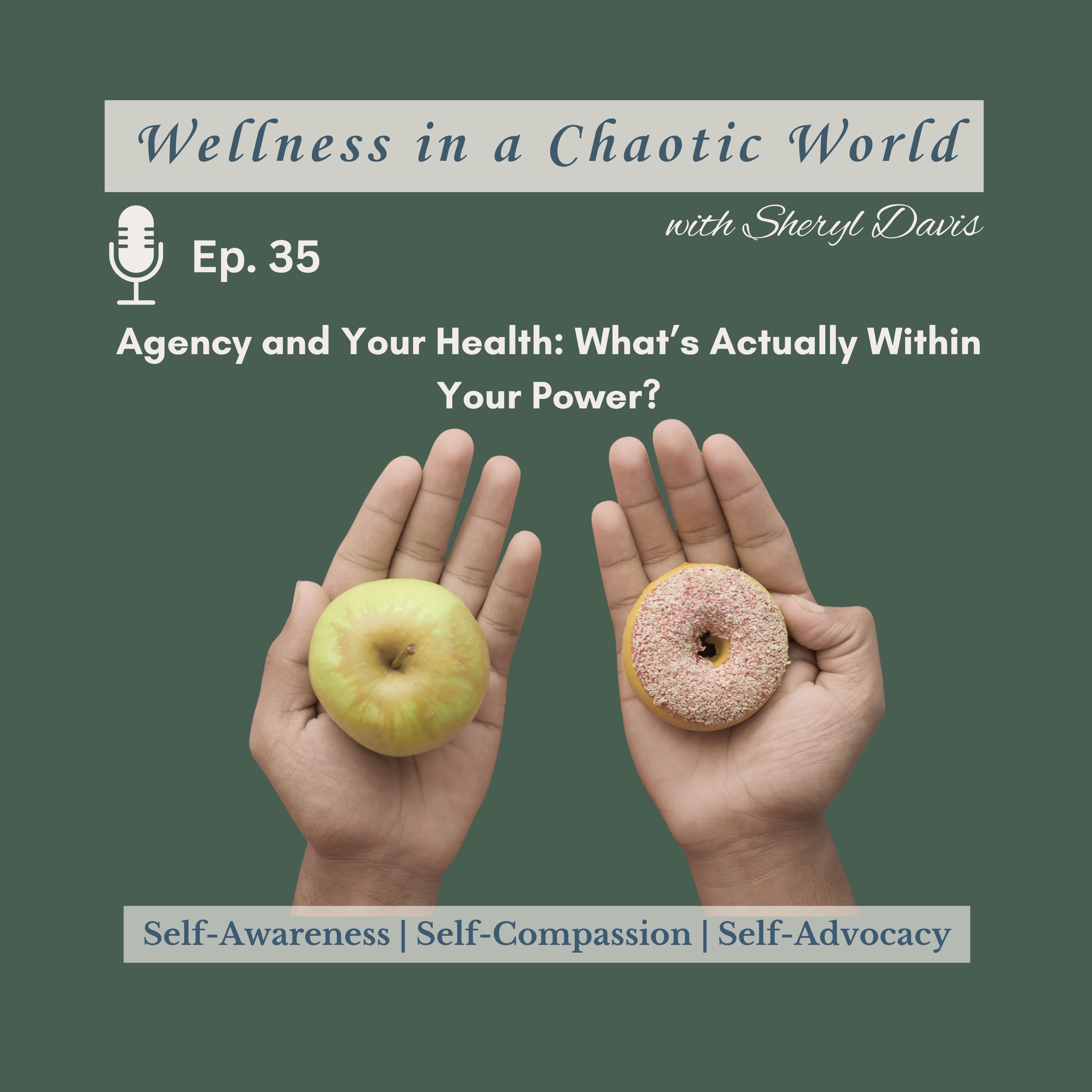 Ep. 35 – Agency and Your Health: What’s Actually Within Your Power?